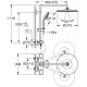 Doucheset Grohe Euphoria met thermostaat chroom 1749087G