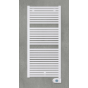 Badkamerradiator 76x50 cm wit elektrisch 500W 1T6900755U71