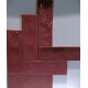 Wandtegels Rood 6,5x20 cm glans Nolta