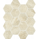 Mozaïek Sunlight Stone Beige Hexagon 22x25,5 cm