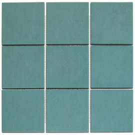 Mozaïek 10x10 Blue mat R10 29,7x29,7 cm MF1974378GAS