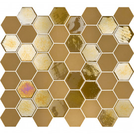 Mozaïek Hexagon Mostard mix 27,8x32,5 cm MF1974444GAS
