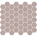 Mozaïek Hexagon Pink mat 27,8x32,5 cm MF1974506GAS