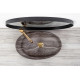 Waskom BG Roxy 49 cm A stone donker grijs -bruin keramiek