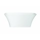 Vrijstaand bad BG-47 wit mat afm. 160x70 cm met afvoer click clack