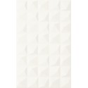 Wandtegels 25x40 cm Melby Bianco wit mat structuur