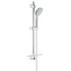 Grohe Euphoria glijstangset m. handdouche Massage 60cm chroom 27231001 A. 0441970