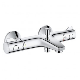 Grohe Grohtherm-800 badkraan thermostatisch m. omstel m. koppelingen 15cm EcoJoy chroom 1.1302379.45GA