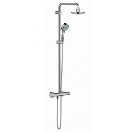 Grohe Tempesta Cosmopolitan doucheset m. thermostatisch kraan, aquadimmer, hoofddouche 160mm, handdouche U4692240T