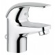 Grohe Euroeco 1-gats wastafelkraan m. waste chroom 23262000 A. 13343